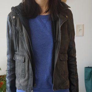 American Eagle Fall/Spring Hooded Jacket